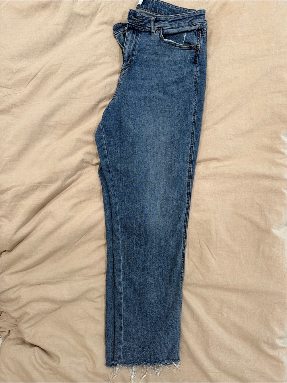 Curvy High Rise Straight Jeans - Picture 2 of 3